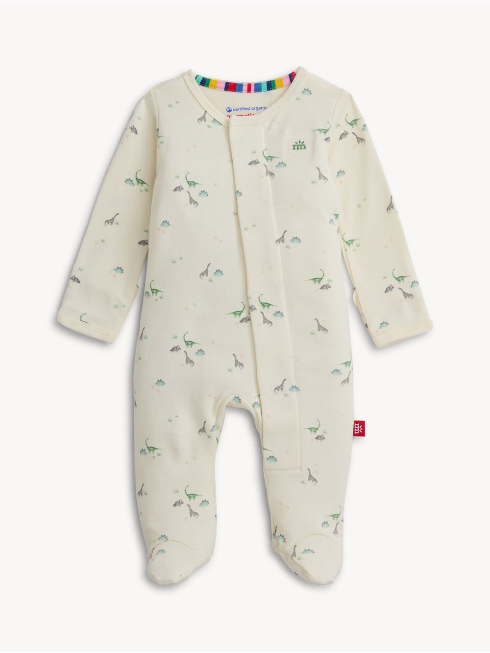 Magnetic Me “Tiny Diny” Organic Cotton Footie